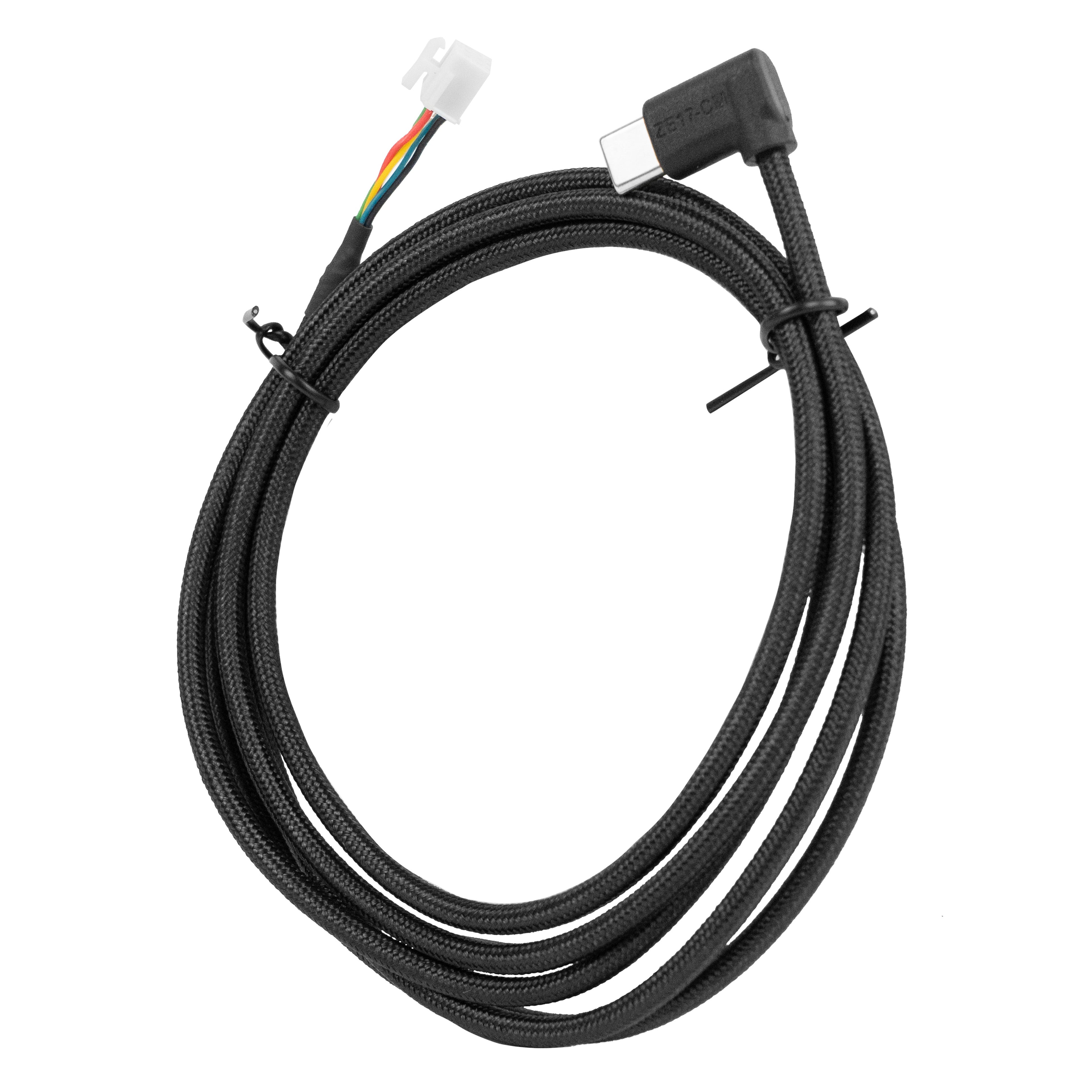 RAM-CAB-USBCM90-JSTU:RAM-CAB-USBCM90-JSTU_1:RAM® 90-Degree USB-C Male to JST  Male Cable – 1.5 Meters Long