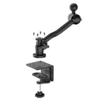 RAM-CC1-411D-114-PA-BGU:RAM-CC1-411D-114-PA-BGU_1:RAM® Heavy Duty C-Clamp Base with Swivel Ratchet Arm & Ball - C Size