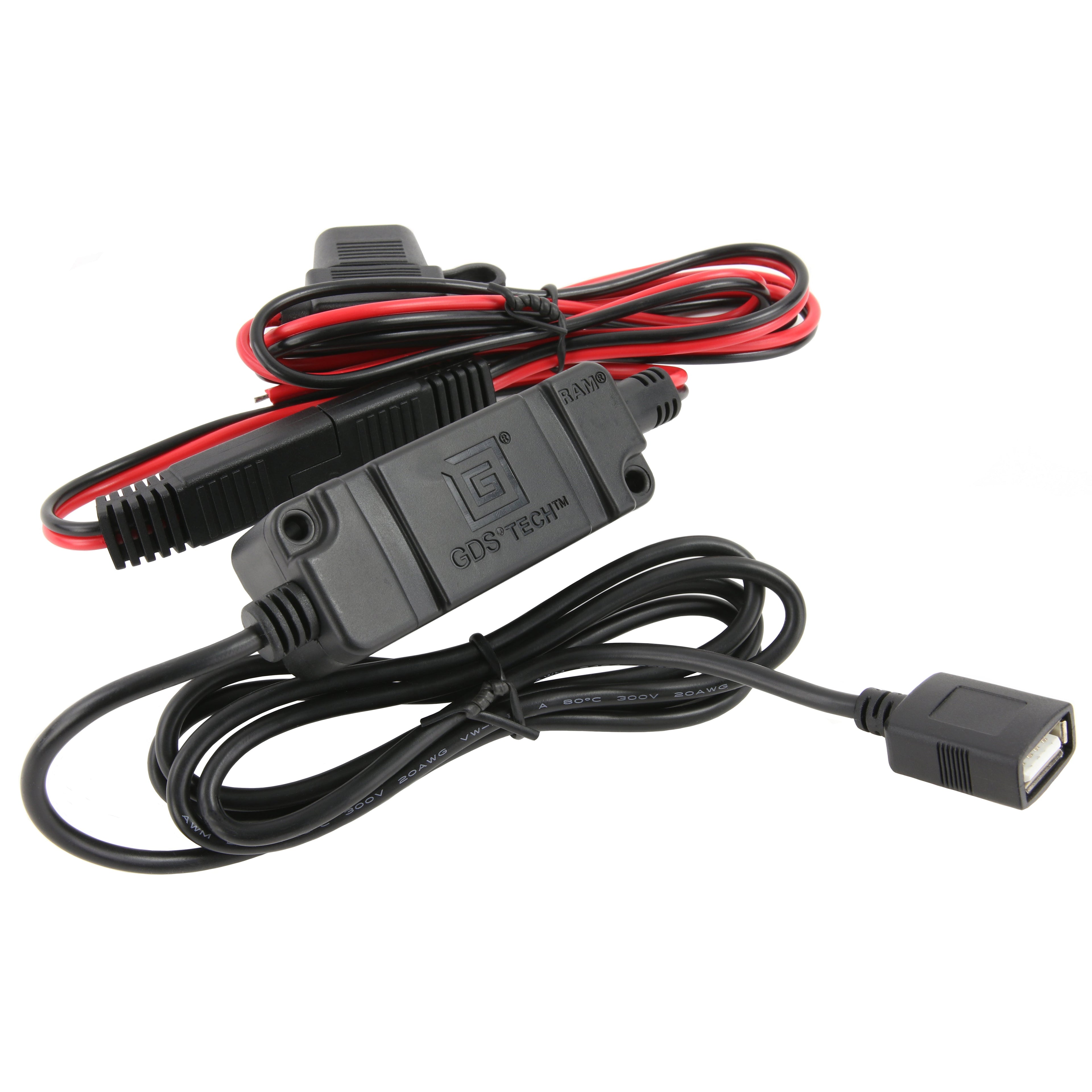 RAM-CHARGE-V7MU:RAM-CHARGE-V7MU_1:RAM® Hardwire Charger for Motorcycles