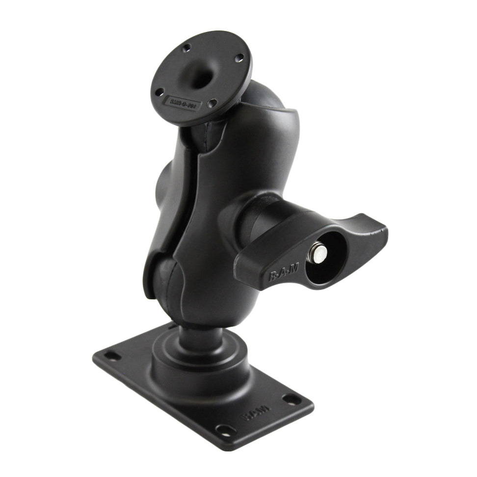 RAM-D-101U-C-243:RAM-D-101U-C-243_1:RAM® Double Ball Mount with 50x100mm VESA Plate - Short