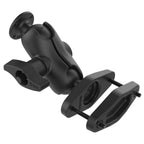 RAM-D-101U-C-247-4:RAM-D-101U-C-247-4_1:RAM® 4" Square Post Clamp Mount with Round AMPS Plate - D Size