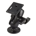 RAM-D-101U-C-MI1-2461:RAM-D-101U-C-MI1-2461_1:RAM® Double Ball Mount with 75x75mm VESA Plate and Jam Nut - Short