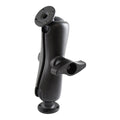 RAM-D-102U:RAM-D-102U_1:RAM® Double Ball Mount with Two Round AMPS Plates