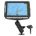 RAM-D-111-KNOB9HU:RAM-D-111-KNOB9HU_1:RAM® Large Marine Electronics Mount with RAM® Hi-Torq Wrench - Medium