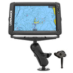 RAM-D-111-KNOB9HU:RAM-D-111-KNOB9HU_1:RAM® Large Marine Electronics Mount with RAM® Hi-Torq Wrench - Medium
