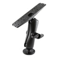 RAM-D-111-MIU:RAM-D-111-MIU_1:RAM® Large Marine Electronics Mount with Jam Nut - Medium