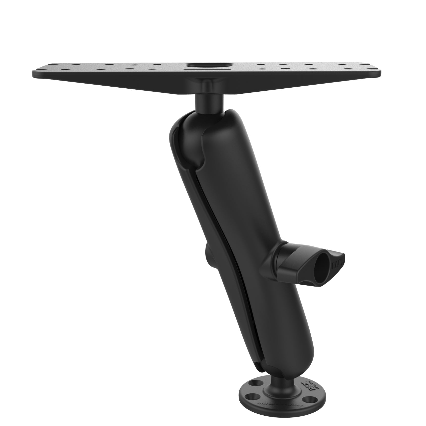 RAM-D-111U-E:RAM-D-111U-E_1:RAM® Large Marine Electronics Mount - D Size Long