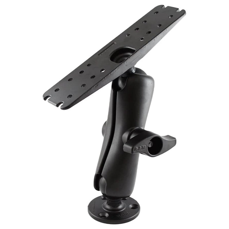 RAM-D-111U:RAM-D-111U_1:RAM® Large Marine Electronics Mount - D Size Medium