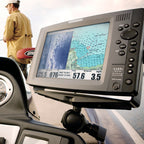 RAM-D-111U:RAM-D-111U_1:RAM® Large Marine Electronics Mount - D Size Medium