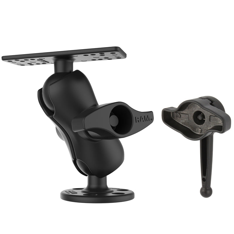 RAM-D-115-C-KNOB9H:RAM-D-115-C-KNOB9H_1:RAM® Marine Electronics Mount with RAM® Hi-Torq™ Wrench