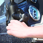 RAM-D-115-C-KNOB9H:RAM-D-115-C-KNOB9H_1:RAM® Marine Electronics Mount with RAM® Hi-Torq™ Wrench