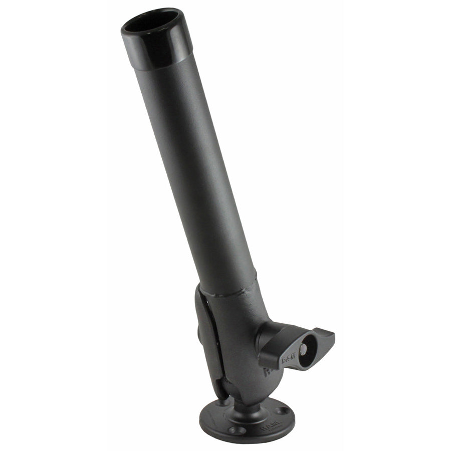 RAM-D-119:RAM-D-119_1:RAM® Tube™ Fishing Rod Holder with Large Round Ball Base