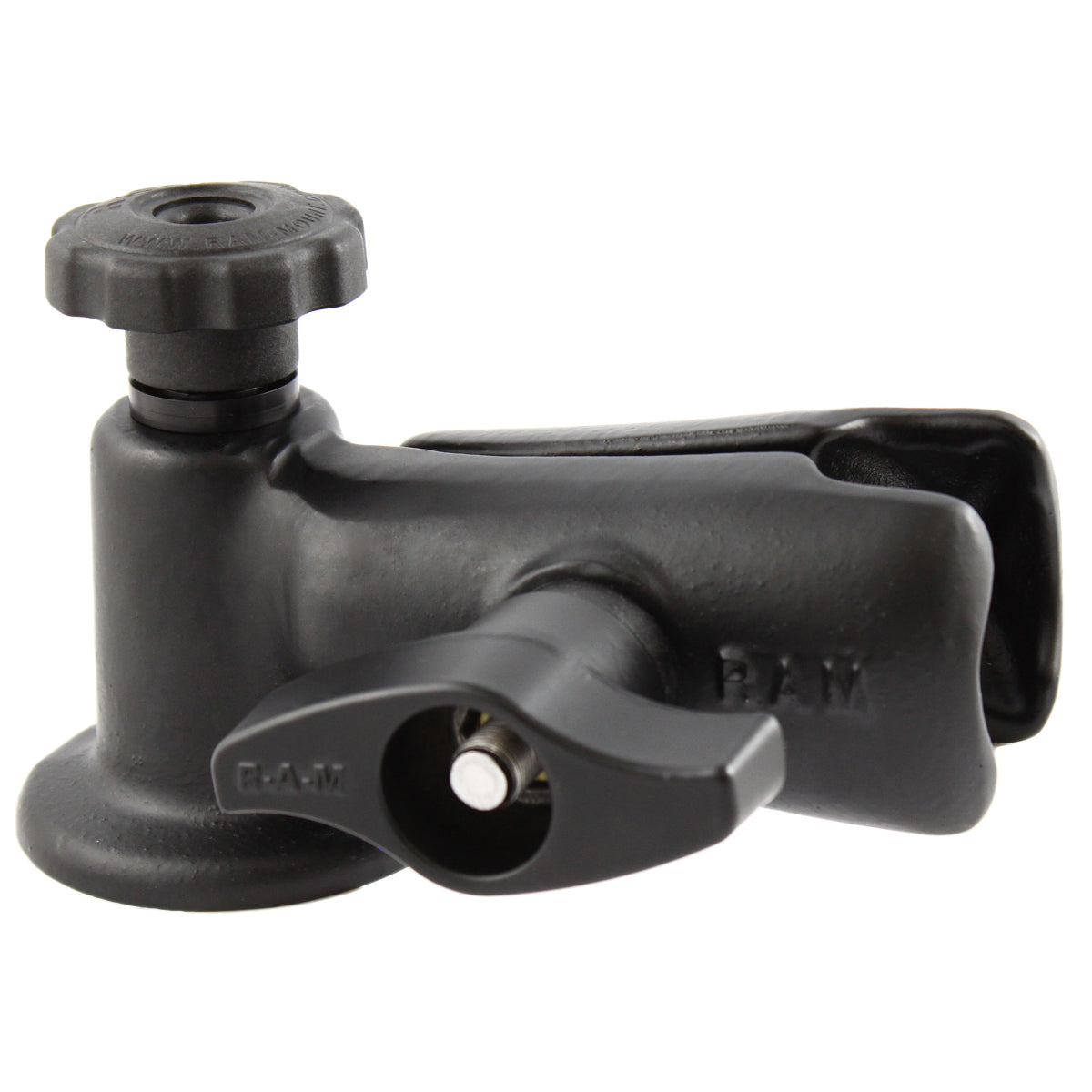 RAM-D-162SAU:RAM-D-162SAU_1:RAM® Swivel Adapter with Single Socket Arm