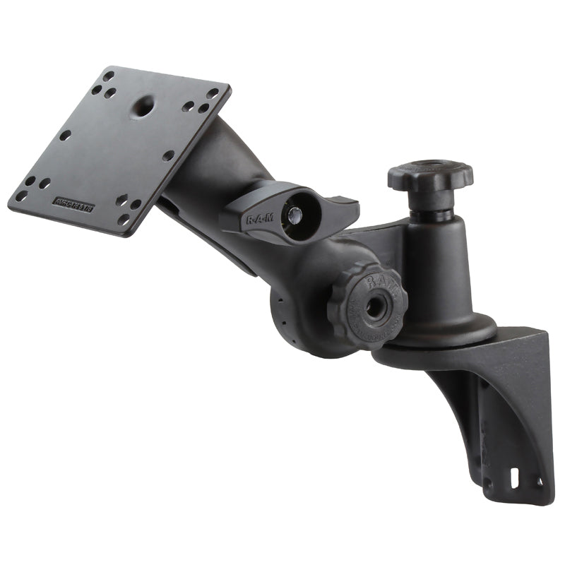RAM-D-162V-1-246U:RAM-D-162V-1-246U_1:RAM® Ratchet® Vertical Mount with 100x100mm VESA Plate