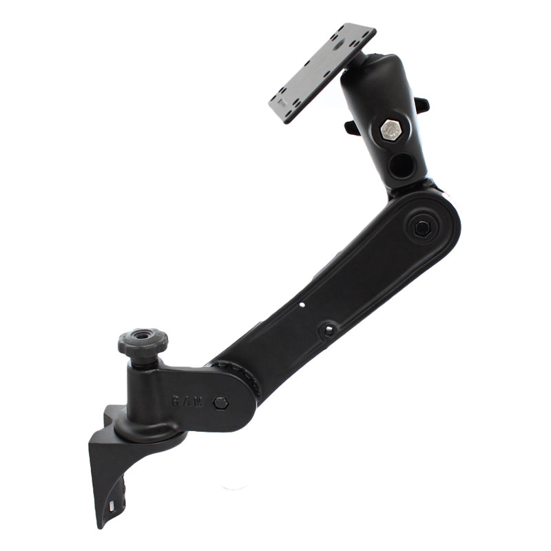 RAM-D-162V-246U:RAM-D-162V-246U_1:RAM® Ratchet® Extended Vertical Mount with 100x100mm VESA Plate