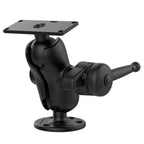 RAM-D-202-25-C-202-KNOB9HU:RAM-D-202-25-C-202-KNOB9HU_1:RAM® Drill-Down Ball Mount for Humminbird Helix 8-15, XPLORE & Apex