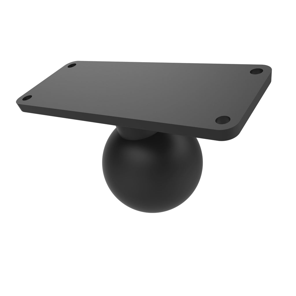 RAM-D-202U-25:RAM-D-202U-25_1:RAM® Ball Base with 1.5" x 4.5" 4-Hole Pattern - D Size