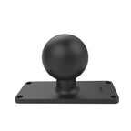 RAM-D-202U-25:RAM-D-202U-25_1:RAM® Ball Base with 1.5" x 4.5" 4-Hole Pattern - D Size