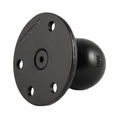 RAM-D-202U-IN1:RAM-D-202U-IN1_1:RAM® Large Round Plate with Ball & Steel Reinforced Bolt - D Size