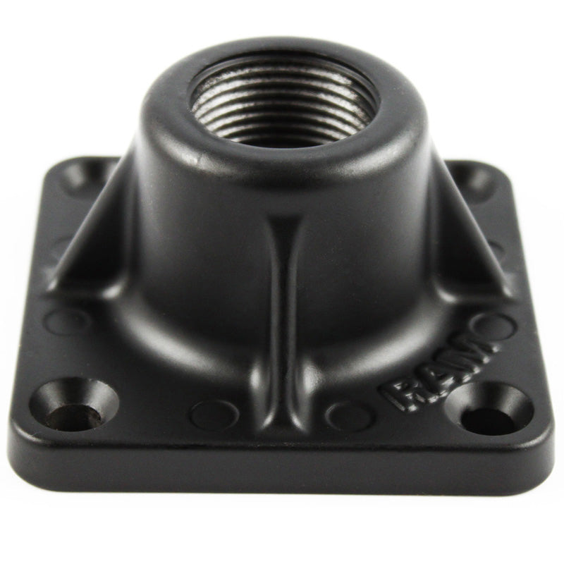 RAM-D-232S-90U:RAM-D-232S-90U_1:RAM® 90-Degree 1" NPT Threaded Hole with Small Square Base