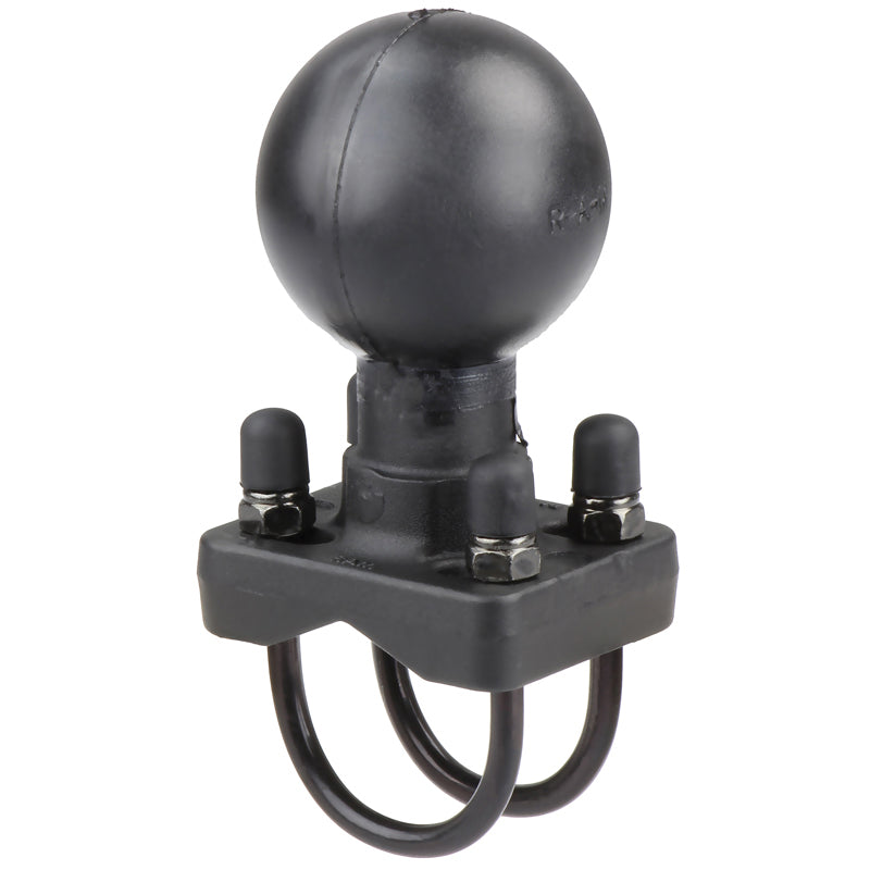 RAM-D-235-1U:RAM-D-235-1U_1:RAM® Double U-Bolt Ball Base for 1.25" - 1.5" Rails - D Size