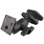RAM-D-2461U-C-247-4:RAM-D-2461U-C-247-4_1:RAM® 4" Square Post Clamp Mount with 75x75mm VESA Plate
