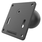 RAM-D-2461U-IN1:RAM-D-2461U-IN1_1:RAM® 75x75mm VESA Plate with Ball and Steel Reinforced Post