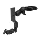 RAM-D-247-C-254-DIS1U:RAM-D-247-C-254-DIS1U_1:RAM® Universal Forklift Post Mount with Round Plate & Accessory Option