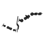 RAM-D-247-C-254-DIS1U:RAM-D-247-C-254-DIS1U_1:RAM® Universal Forklift Post Mount with Round Plate & Accessory Option