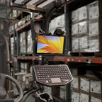 RAM-D-247-C-254-DIS1U:RAM-D-247-C-254-DIS1U_1:RAM® Universal Forklift Post Mount with Round Plate & Accessory Option