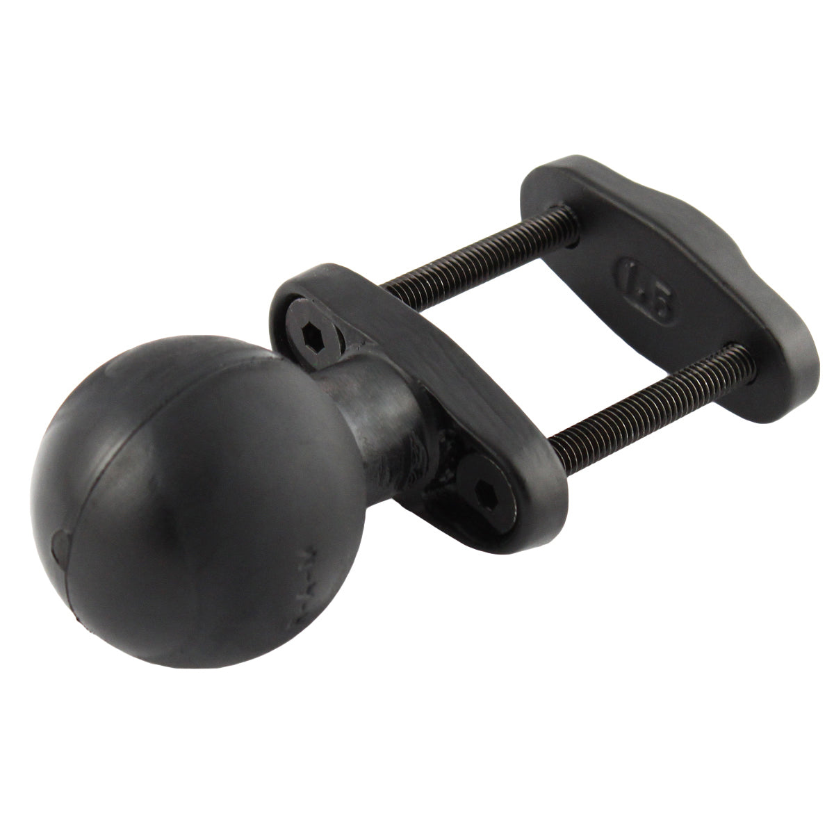 RAM-D-247U-15:RAM-D-247U-15_1:RAM® Square Post Clamp Base for Posts up to 1.5" Wide - D Size
