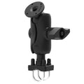 RAM-D-254-C-235U:RAM-D-254-C-235U_1:RAM® Double U-Bolt Rail Mount with Round AMPS Plate