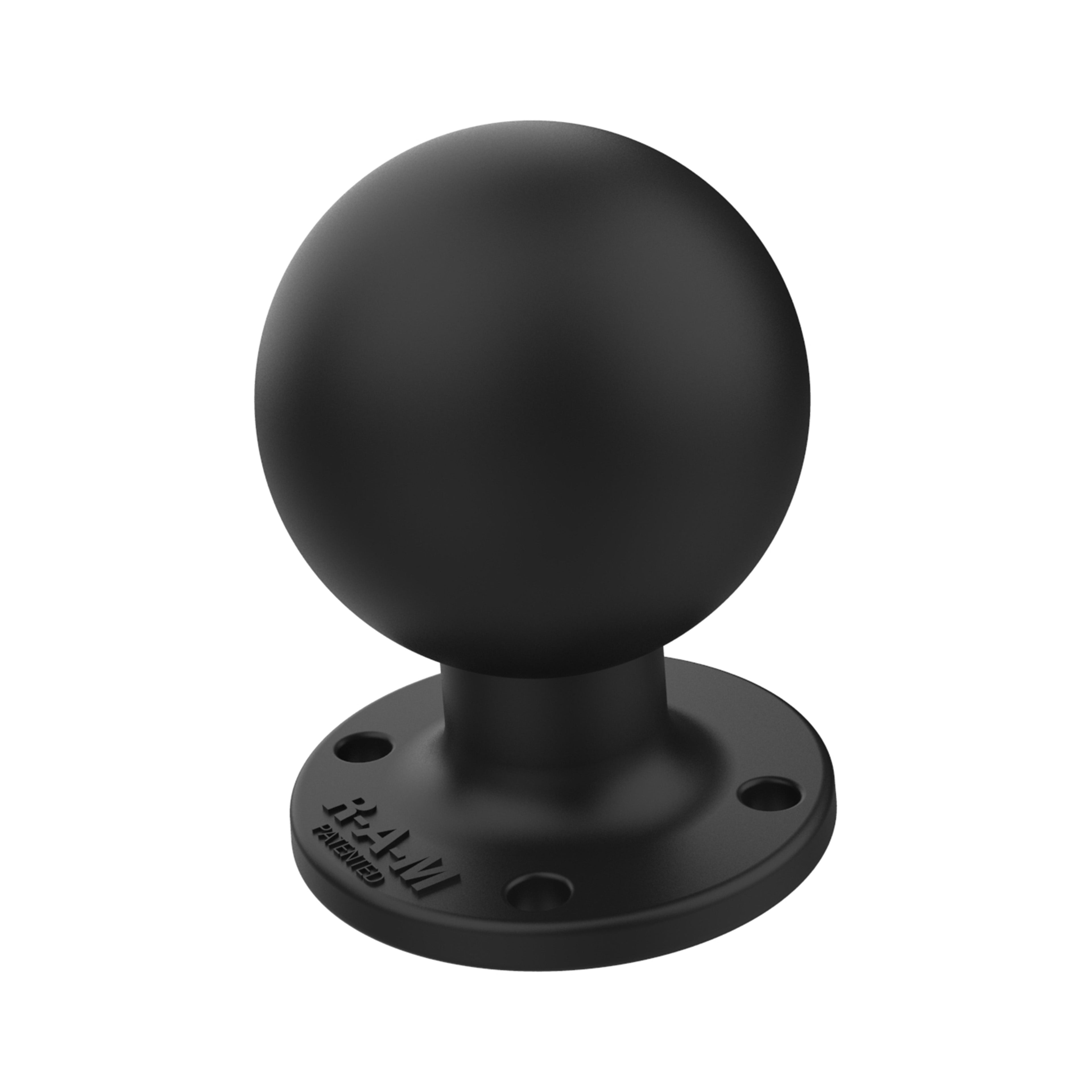 RAM-D-254U-IN1:RAM-D-254U-IN1_1:RAM® Round AMPS Plate with Ball and Steel Reinforced Post