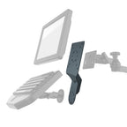 RAM-DIS-103-1AU:RAM-DIS-103-1AU_1:RAM® Standard Heavy Duty Accessory/Display Bracket