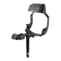RAM-DIS-MDT1-8-SW1:RAM-DIS-MDT1-8-SW1_1:RAM® MDT Display Mount with Single Swing Arm and 8" Upper Pole