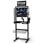 RAM-DISPLAY-MODULAR1-GENERIC:RAM-DISPLAY-MODULAR1-GENERIC_1:RAM® Standing Floor Display with Baskets