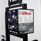 RAM-DISPLAY-MODULAR1-GENERIC:RAM-DISPLAY-MODULAR1-GENERIC_1:RAM® Standing Floor Display with Baskets