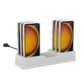 RAM-DOCK-6G-SAM84CPU-GRY:RAM-DOCK-6G-SAM84CPU-GRY_1:RAM® 6-Port Dock for XCover7, 7 Pro & 6 Pro with OEM or RAM® Skin™ Gray