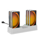 RAM-DOCK-6G-SAM84CPU-GRY:RAM-DOCK-6G-SAM84CPU-GRY_1:RAM® 6-Port Dock for XCover7, 7 Pro & 6 Pro with OEM or RAM® Skin™ Gray