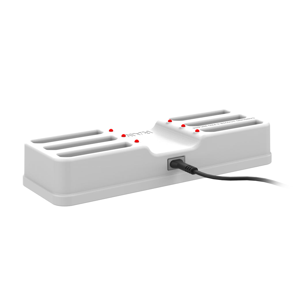 RAM-DOCK-6G-SAM84CPU-GRY:RAM-DOCK-6G-SAM84CPU-GRY_1:RAM® 6-Port Dock for XCover7, 7 Pro & 6 Pro with OEM or RAM® Skin™ Gray