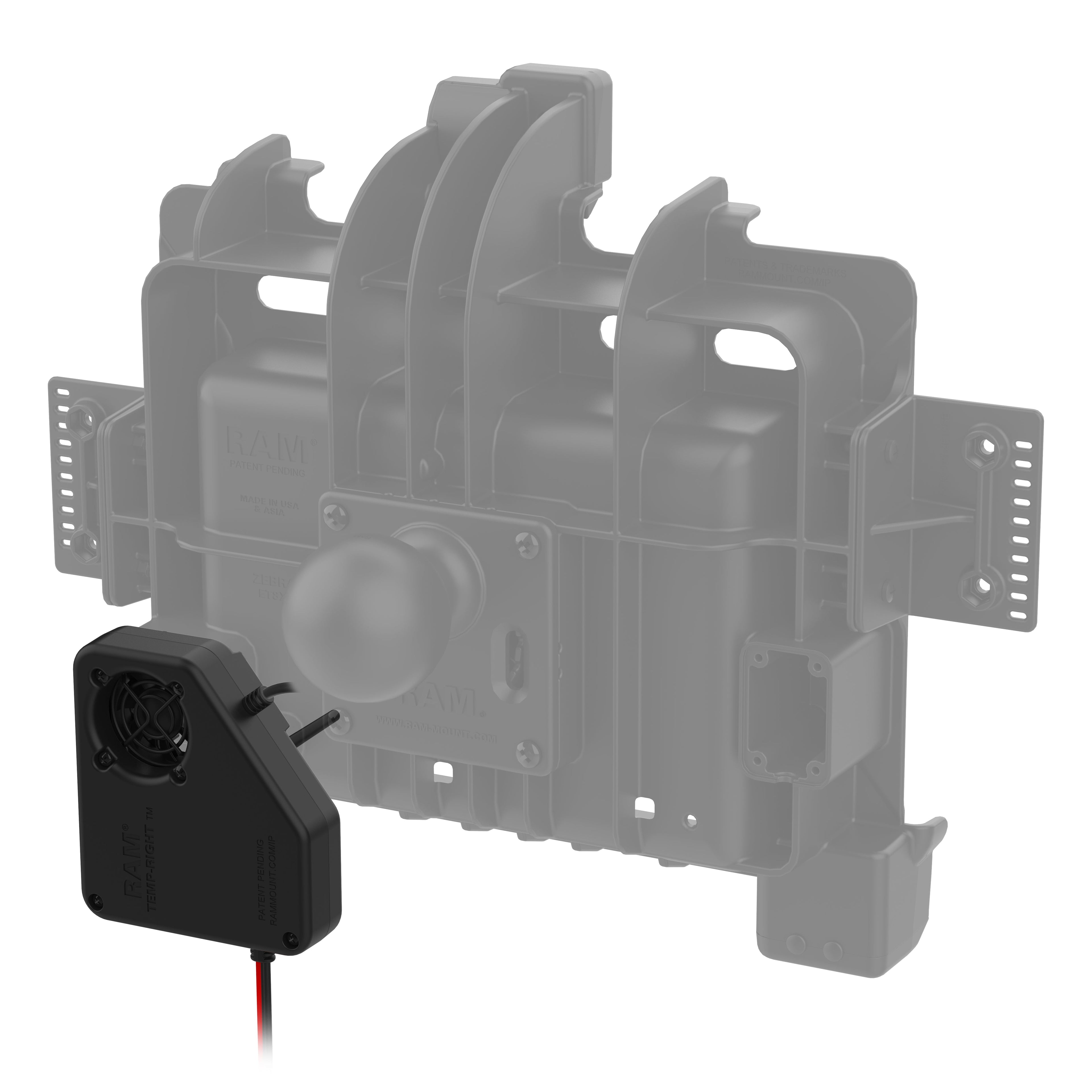 RAM-DOCK-HEATER1-AU:RAM-DOCK-HEATER1-AU_1:RAM® Temp-Right™ Dock Heating Module for Zebra ET8x 2-in-1 Tablet