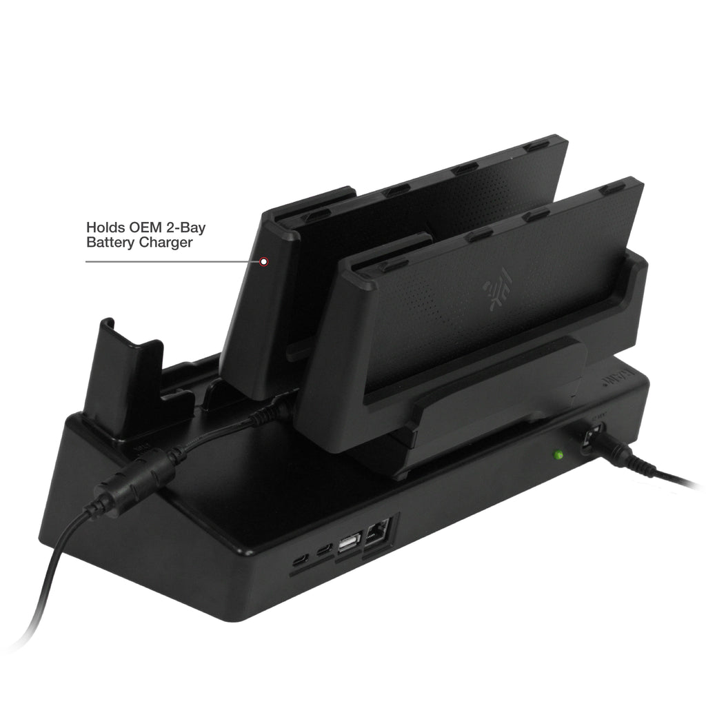 RAM-DOCK-ZE25U:RAM-DOCK-ZE25U_1:RAM® Desktop Dock for Zebra ET6x with USB & RJ45 Support