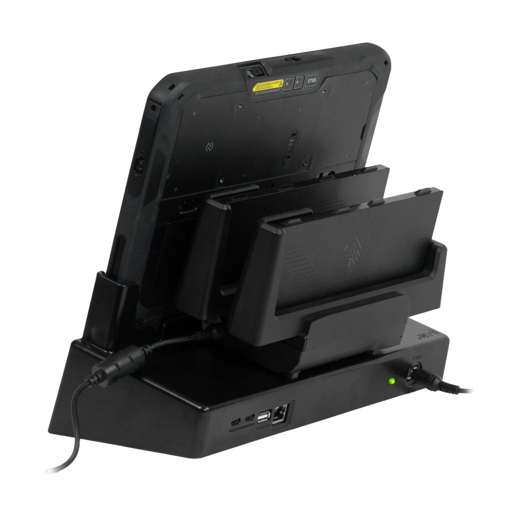 RAM-DOCK-ZE25U:RAM-DOCK-ZE25U_1:RAM® Desktop Dock for Zebra ET6x with USB & RJ45 Support