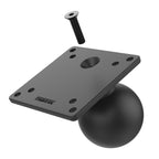 RAM-E-246U-IN1:RAM-E-246U-IN1_1:RAM® Steel Reinforced 100x100mm VESA Plate with Ball - E Size