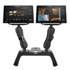 RAM-FF1-D-202-25-202-2:RAM-FF1-D-202-25-202-2_1:RAM® Fishfinder Deck Kit with Dual Humminbird Helix 8-10 & XPLORE Mount
