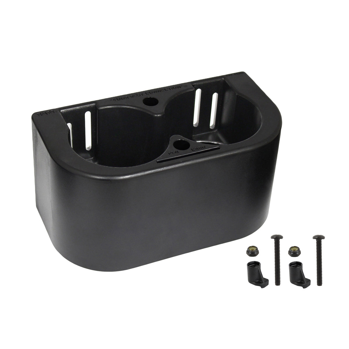 RAM-FP-CUP2:RAM-FP-CUP2_1:RAM® Tough-Box™ External Dual Cup Holders
