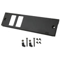 RAM-FP2-S2L-0830-1450:RAM-FP2-S2L-0830-1450_1:RAM® Tough-Box™ 2" Faceplate with Two Switch Ports