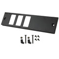 RAM-FP2-S3L-0830-1450:RAM-FP2-S3L-0830-1450_1:RAM® Tough-Box™ 2" Faceplate with Three Switch Ports
