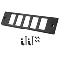 RAM-FP2-S5-0830-1450:RAM-FP2-S5-0830-1450_1:RAM® Tough-Box™ 2" Faceplate with Five Switch Ports