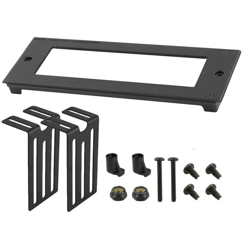 RAM-FP3-6300-1770:RAM-FP3-6300-1770_1:RAM® Tough-Box™ 3" Custom Faceplate for 6.3" x 1.77" Devices